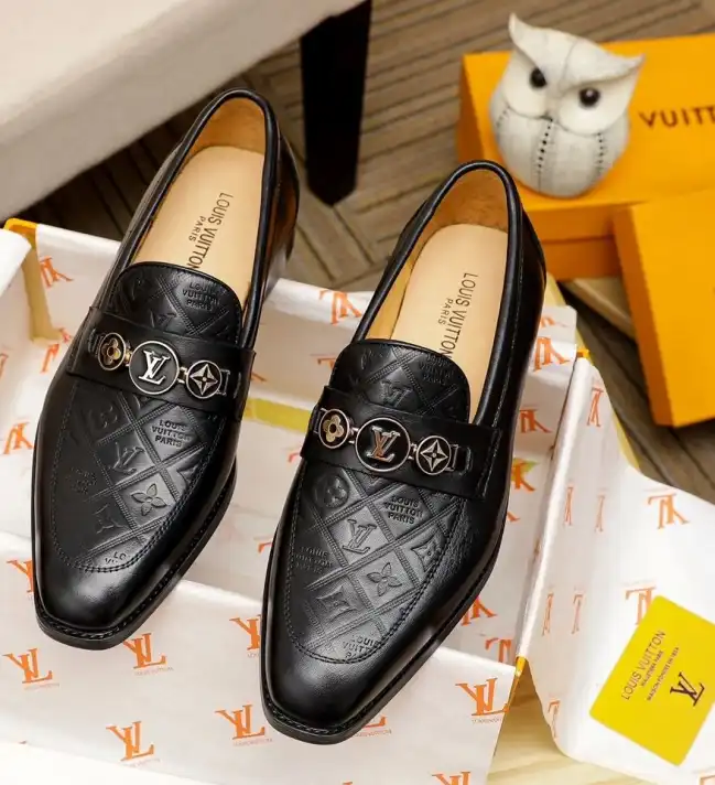 hype LV Leather Shoes