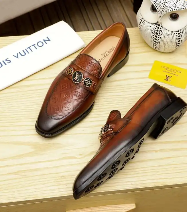 hype LV Leather Shoes