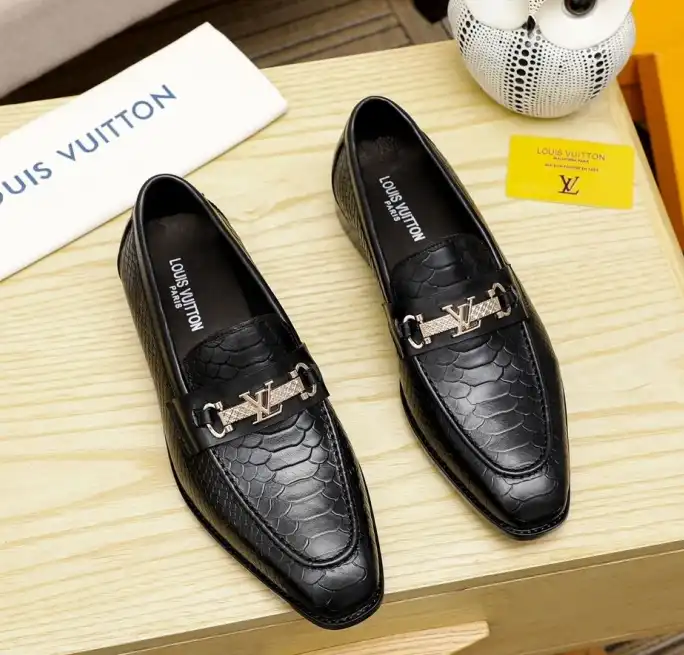 hype LV Leather Shoes