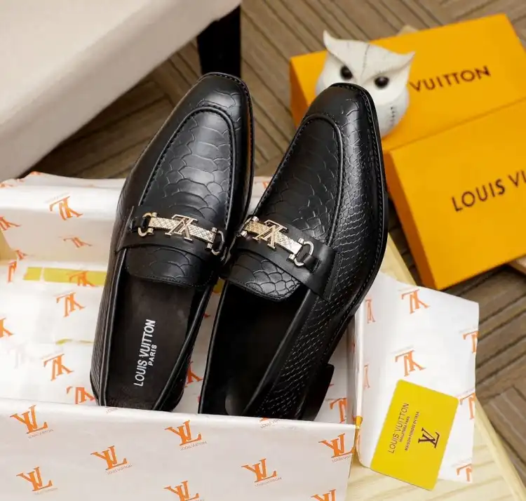 hype LV Leather Shoes