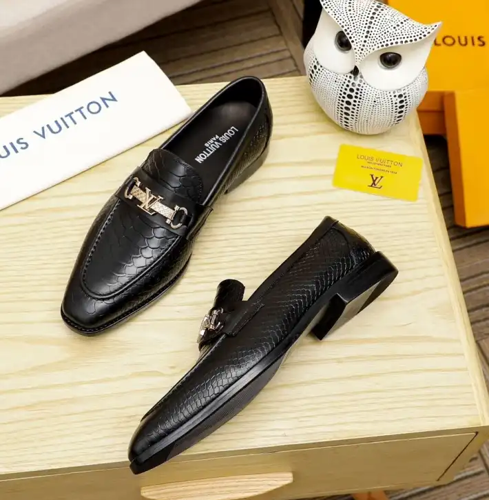 hype LV Leather Shoes