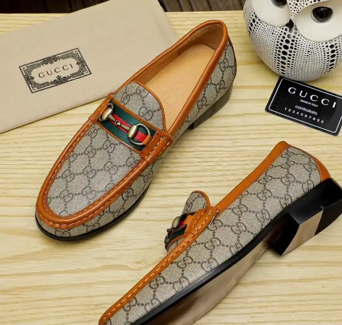 hype Gucci Leather Shoes