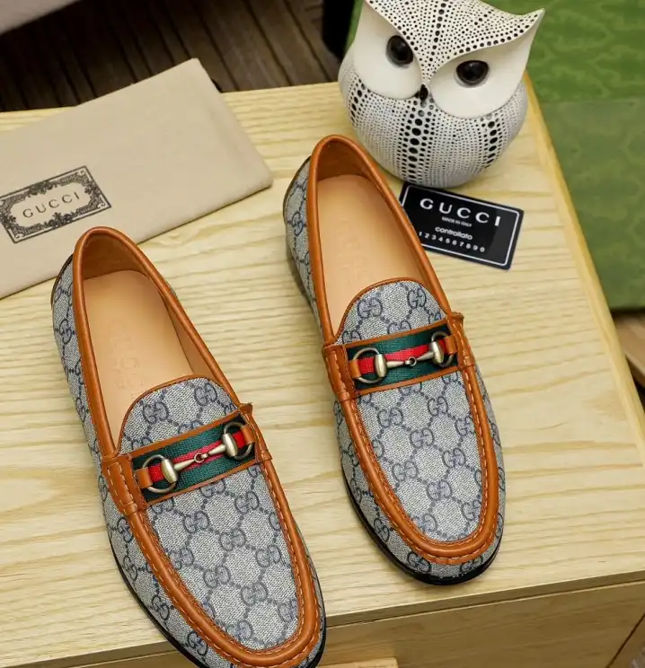 hype Gucci Leather Shoes