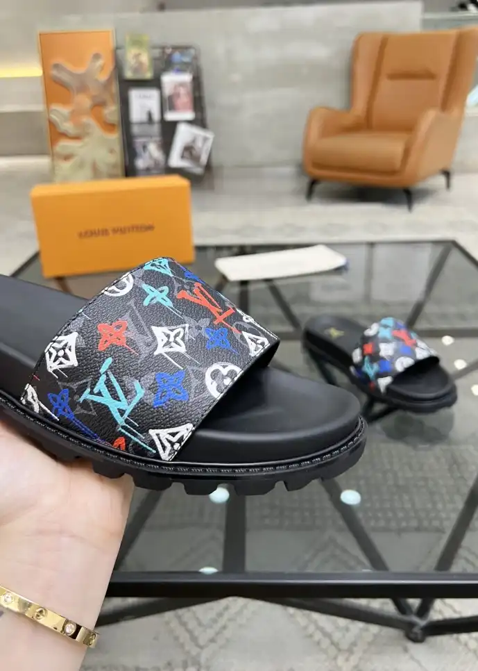 hype LV Slippers