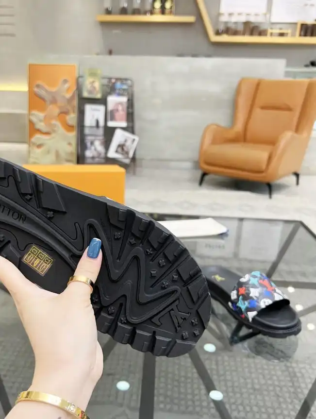 hype LV Slippers