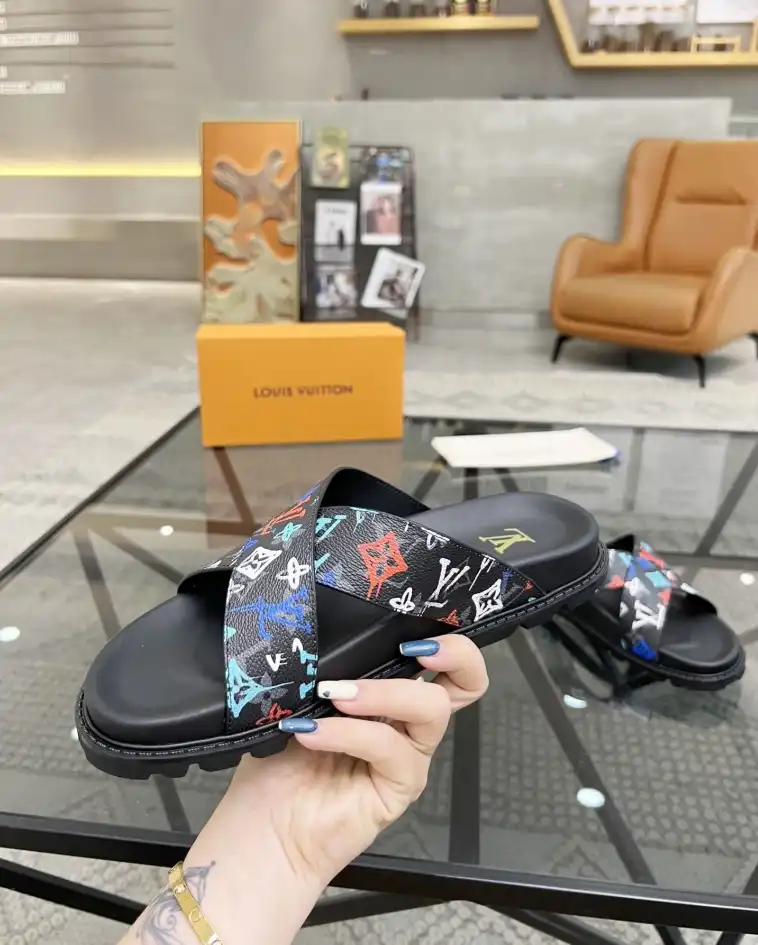 hype LV Slippers