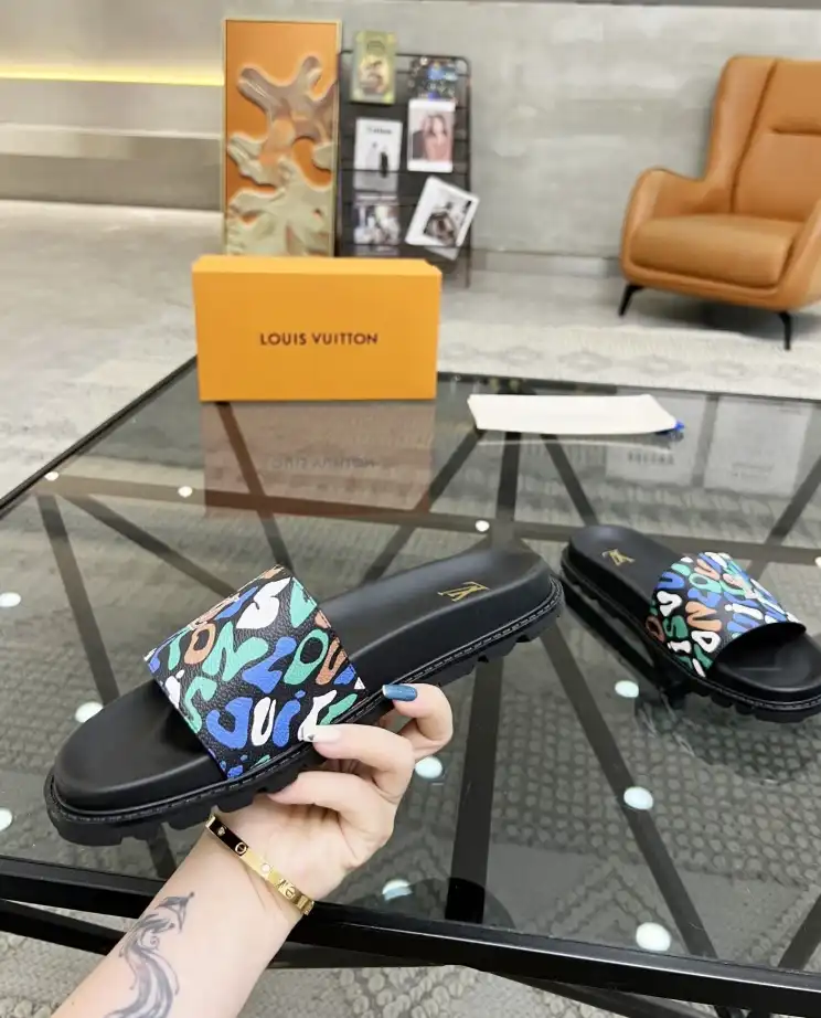 hype LV Slippers