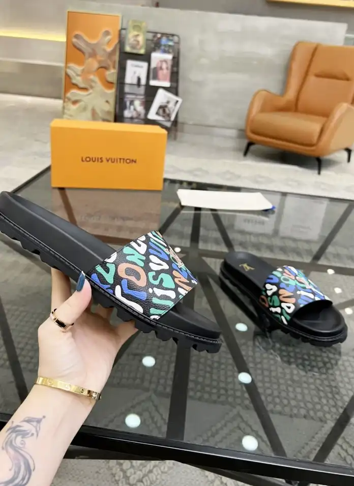 hype LV Slippers