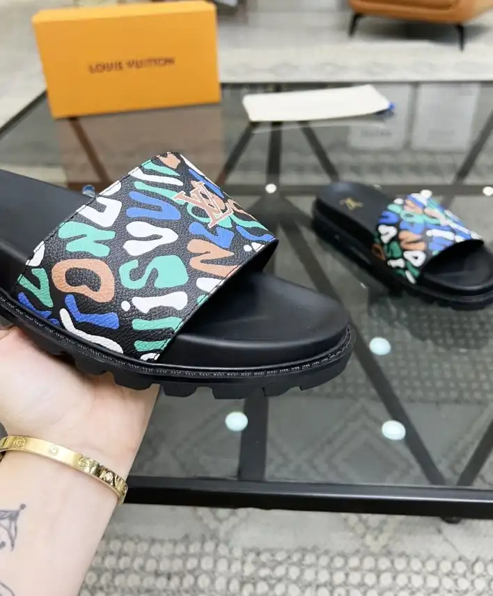 hype LV Slippers