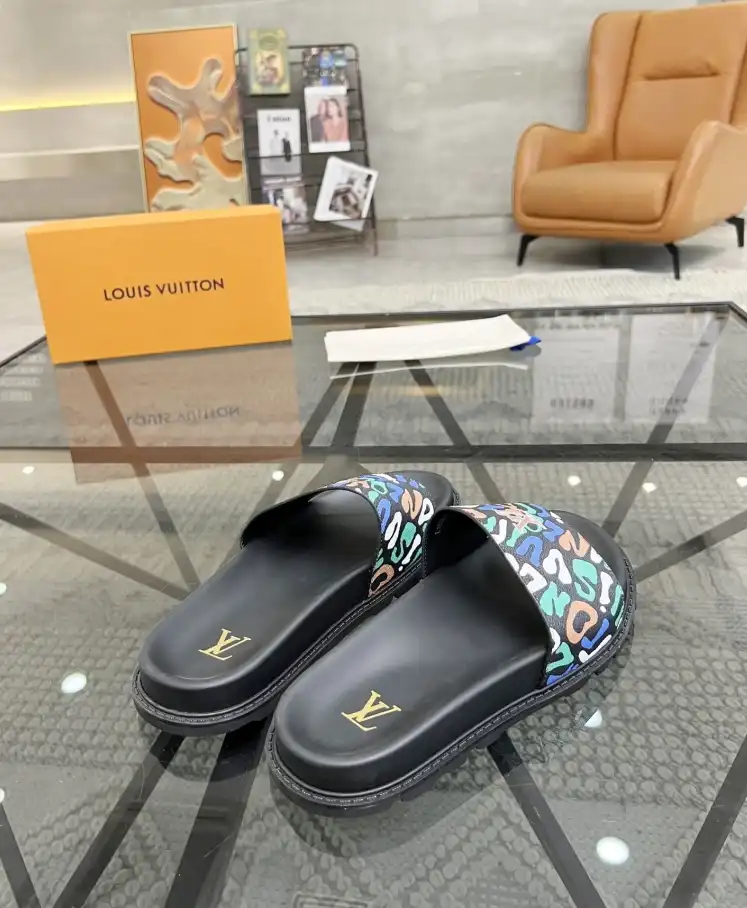 hype LV Slippers