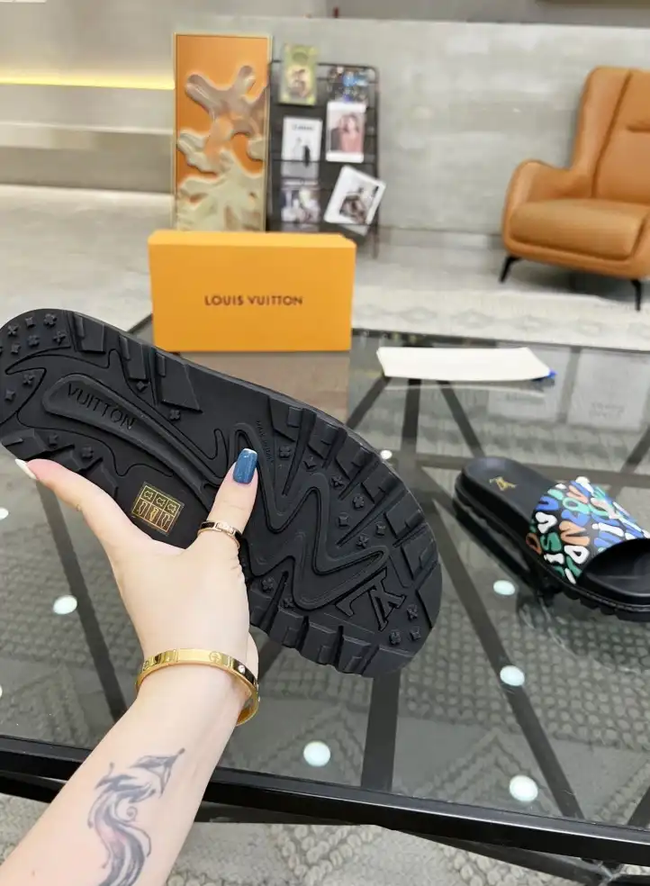 hype LV Slippers