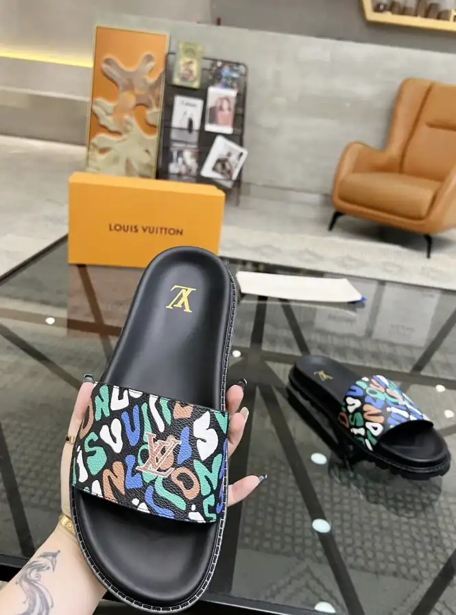 hype LV Slippers