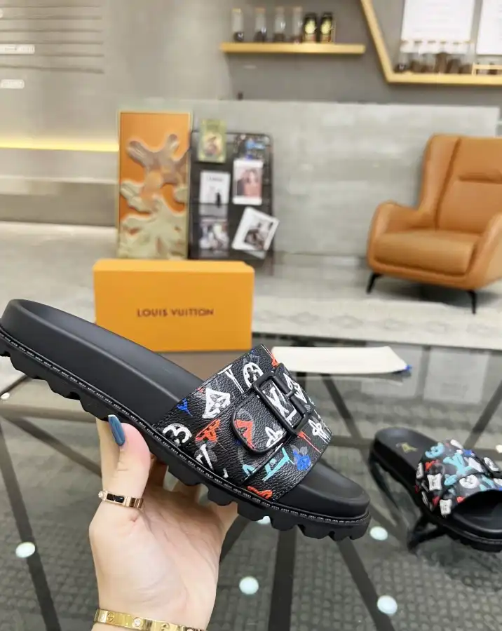 hype LV Slippers