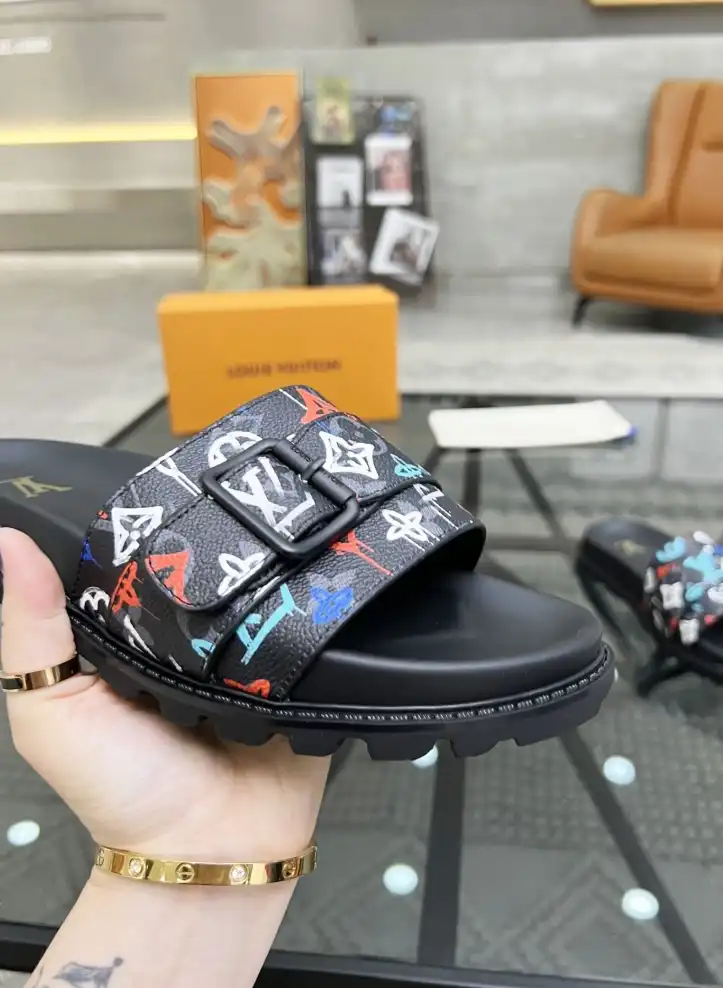 hype LV Slippers