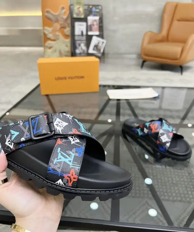 hype LV Slippers