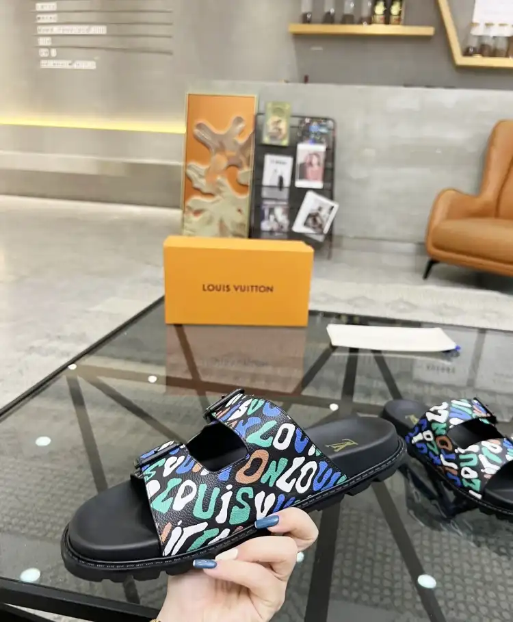 hype LV Slippers