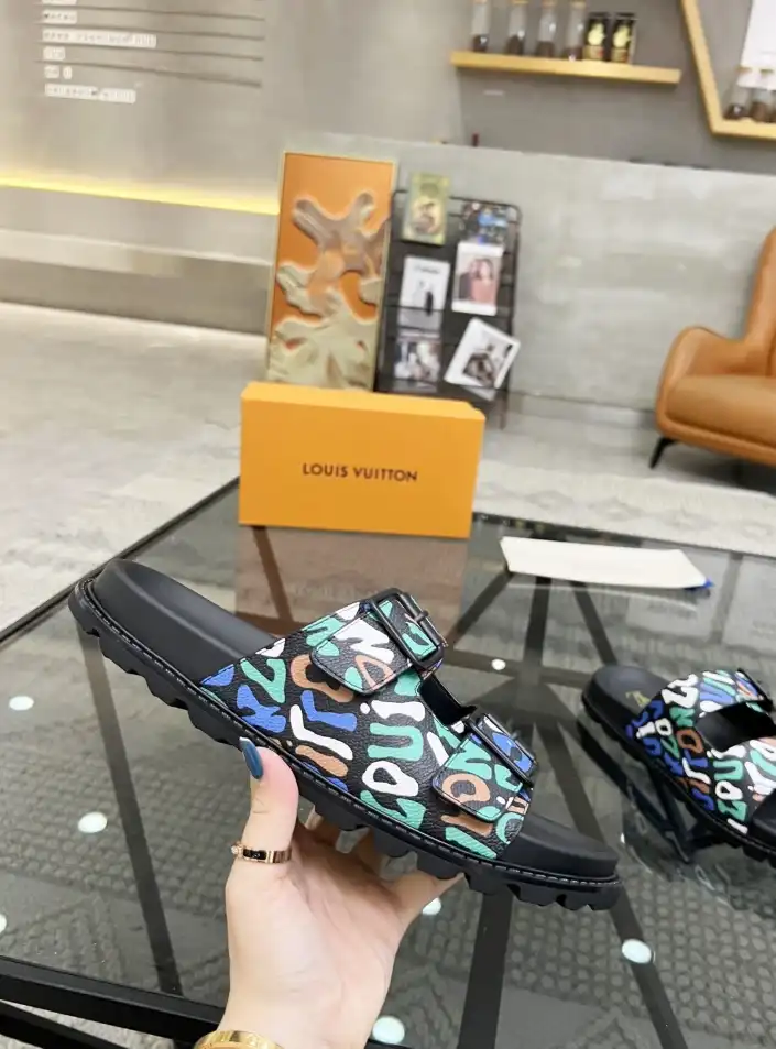 hype LV Slippers