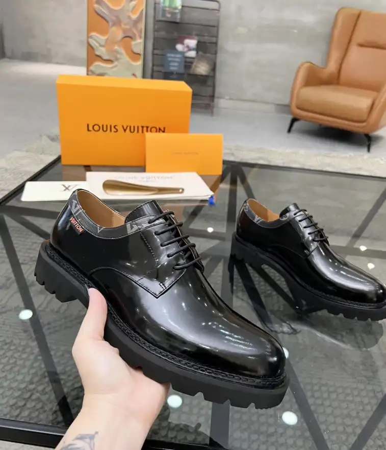 hype LV Leather Shoes