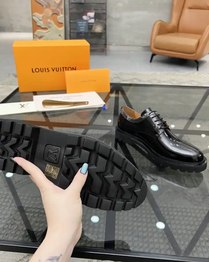 hype LV Leather Shoes