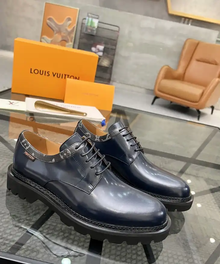 hype LV Leather Shoes