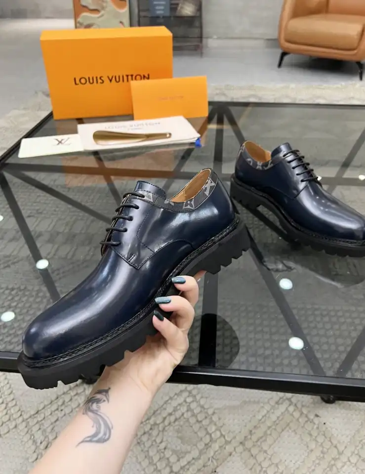 hype LV Leather Shoes