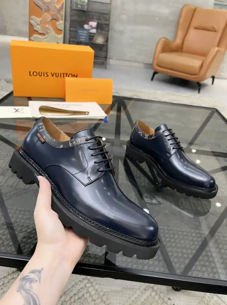 hype LV Leather Shoes