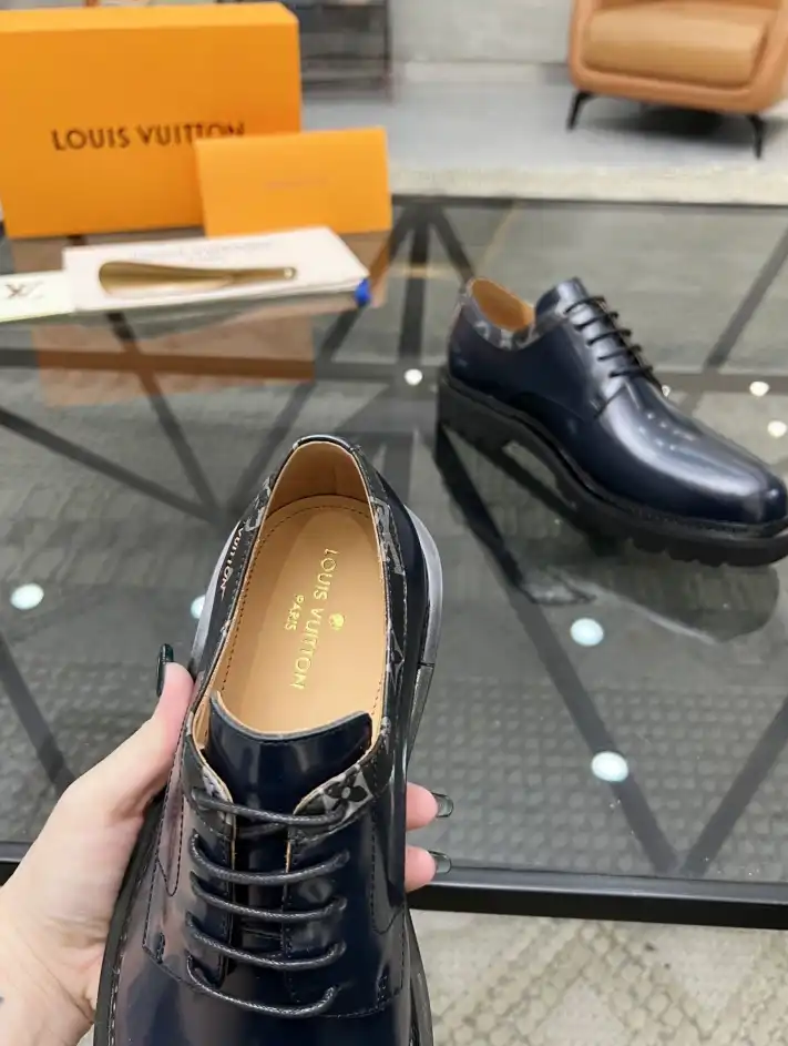 hype LV Leather Shoes