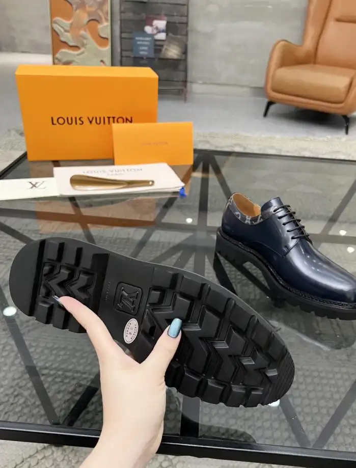 hype LV Leather Shoes