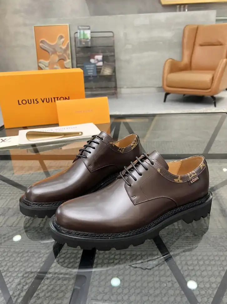 hype LV Leather Shoes