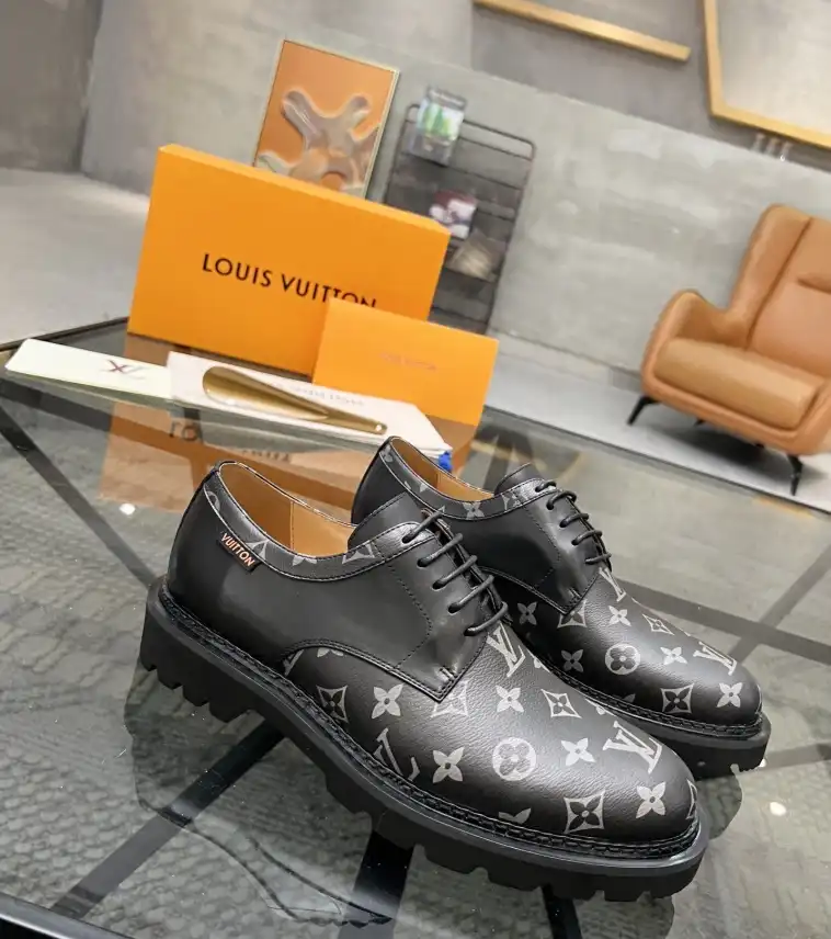 hype LV Leather Shoes