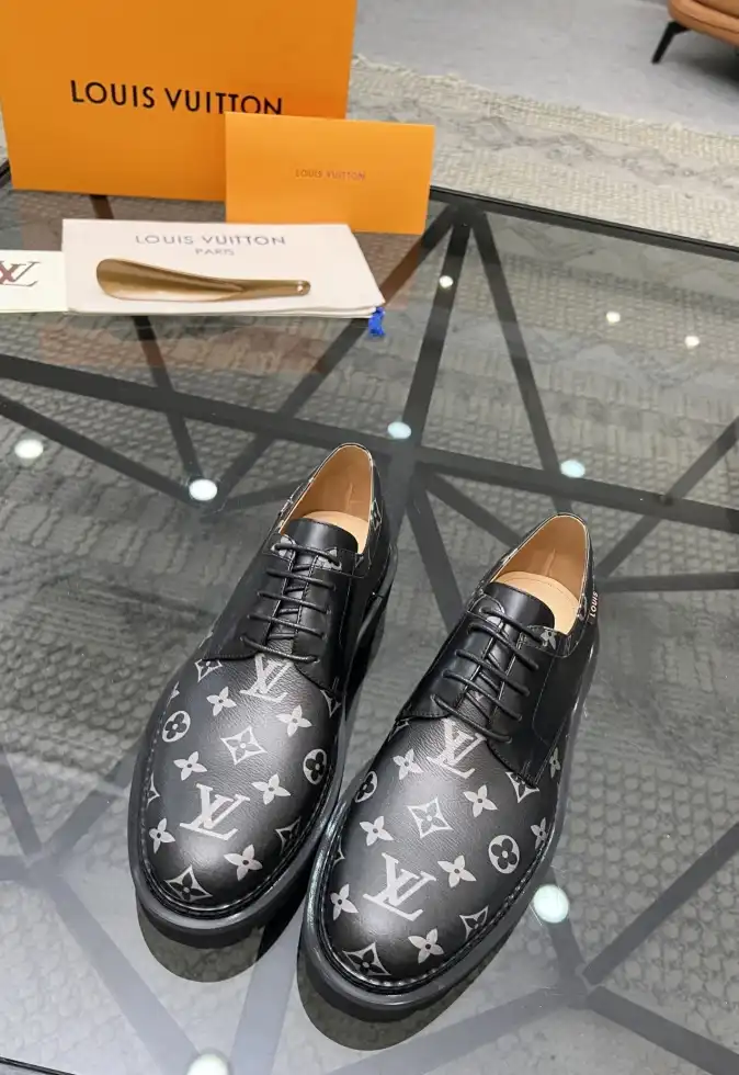 hype LV Leather Shoes