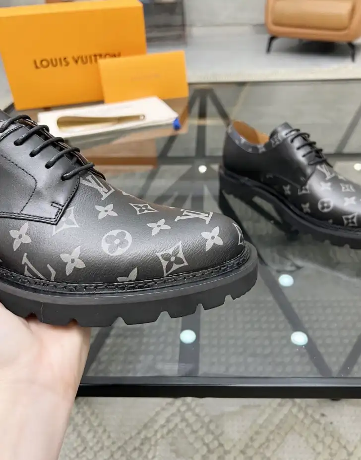 hype LV Leather Shoes