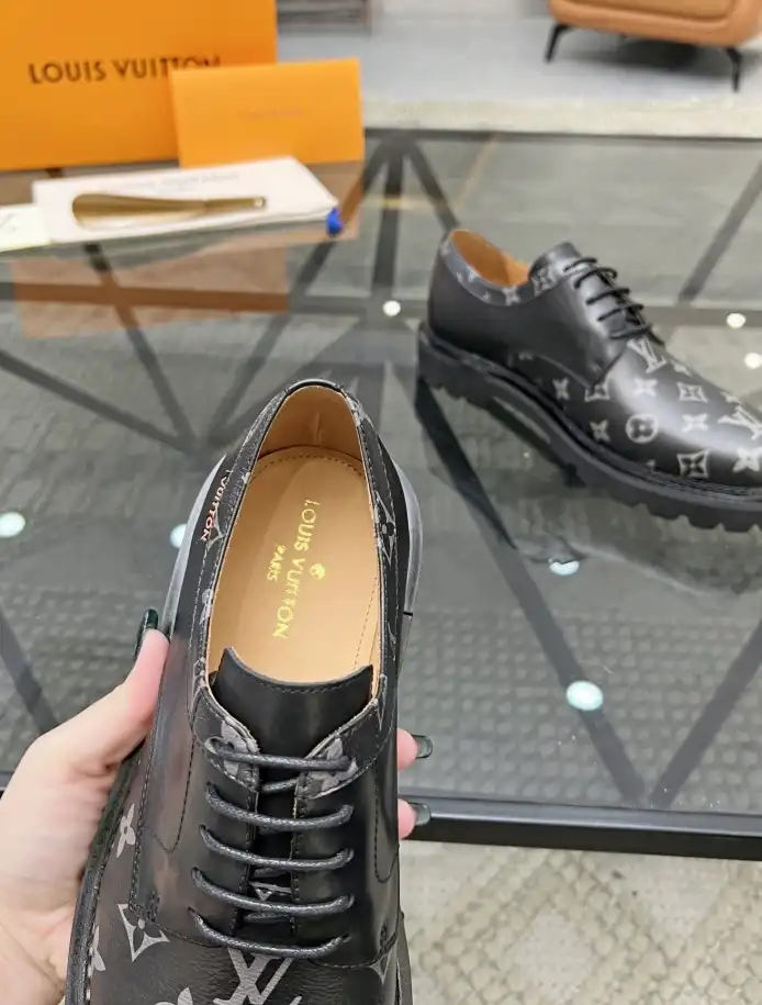 hype LV Leather Shoes