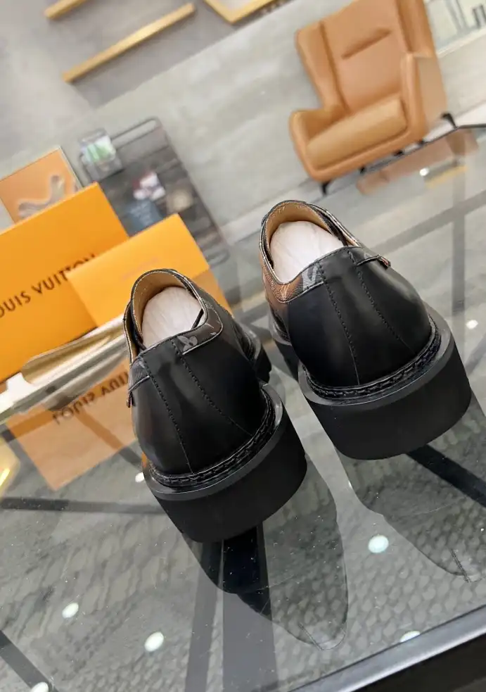 hype LV Leather Shoes