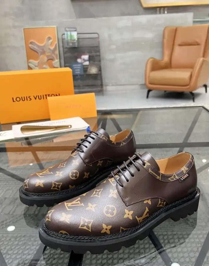 hype LV Leather Shoes