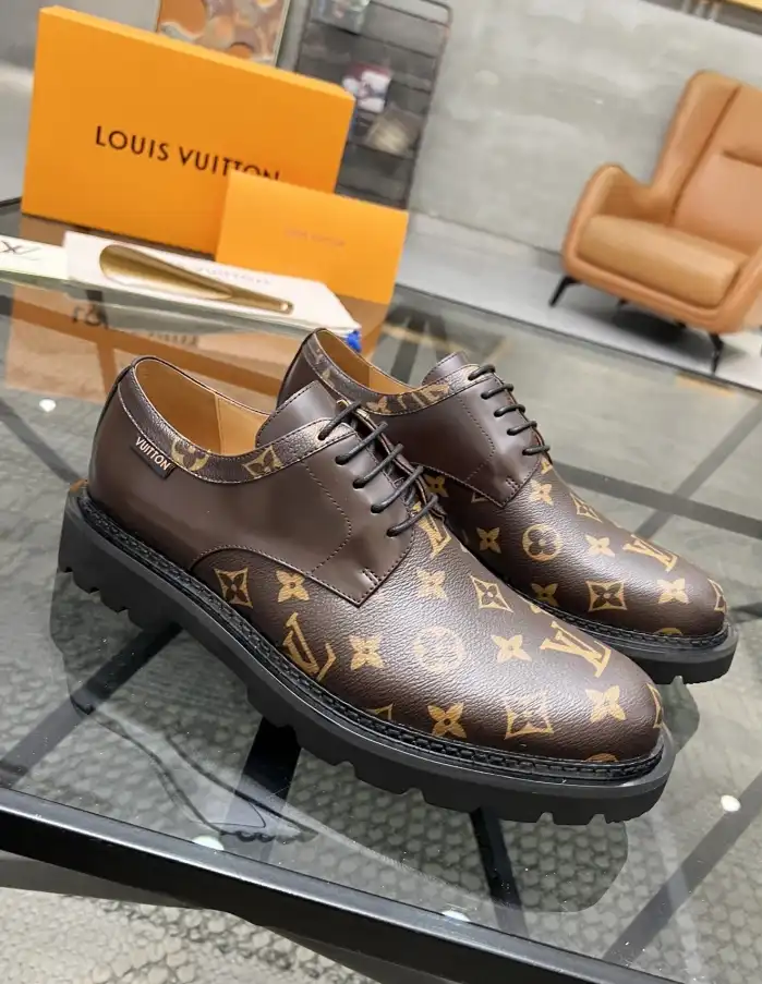 hype LV Leather Shoes