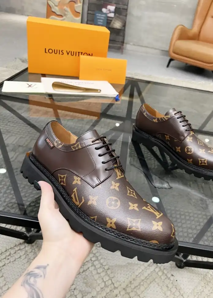 hype LV Leather Shoes