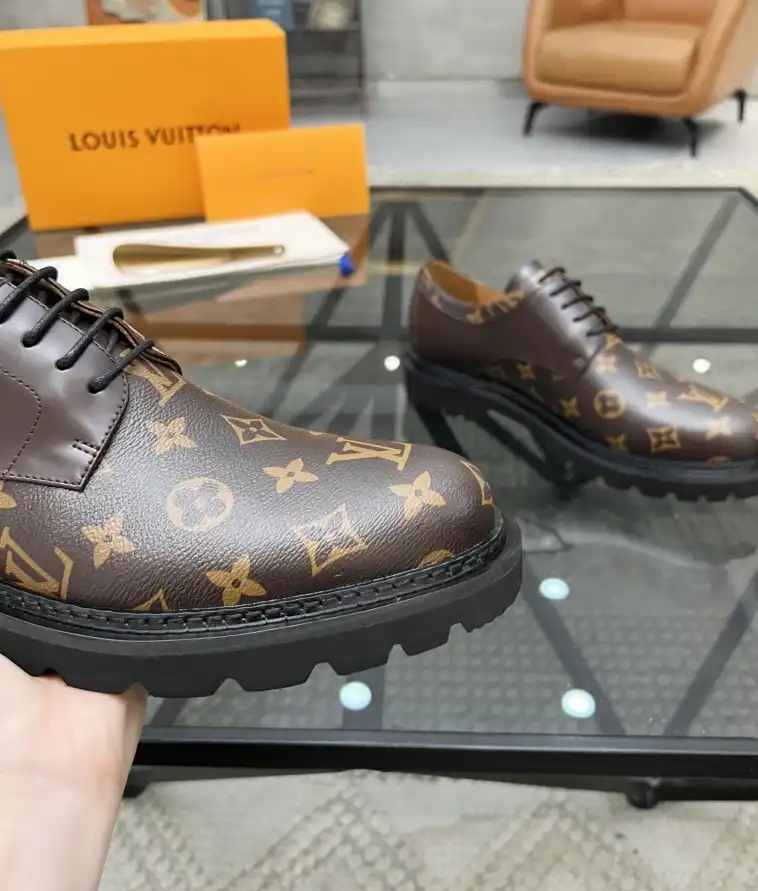 hype LV Leather Shoes