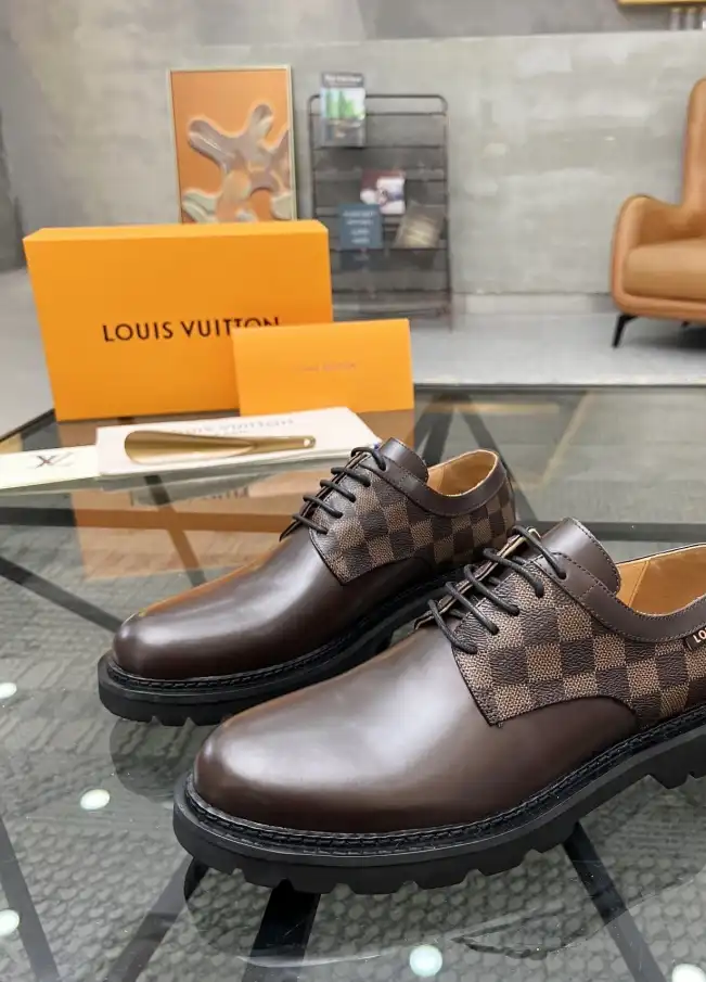 hype LV Leather Shoes