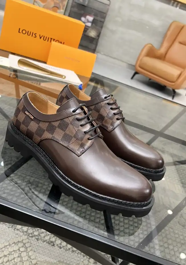 hype LV Leather Shoes