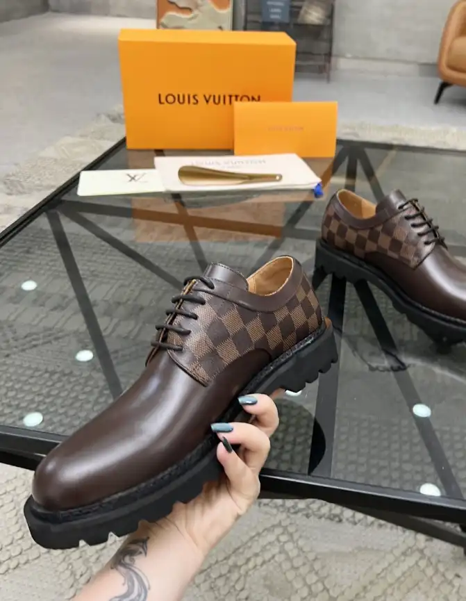 hype LV Leather Shoes