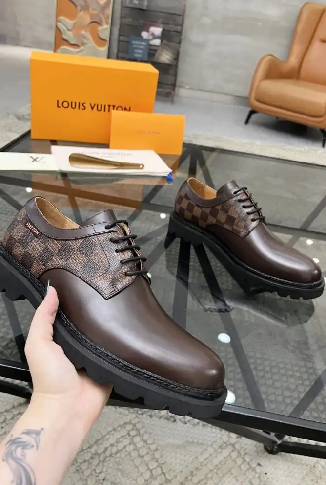 hype LV Leather Shoes