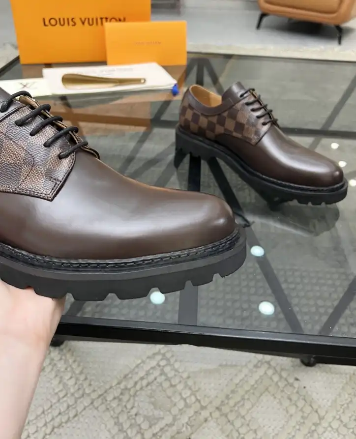 hype LV Leather Shoes