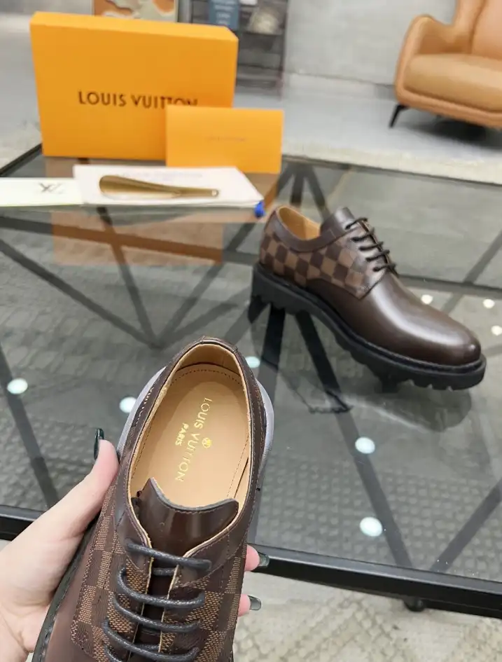 hype LV Leather Shoes