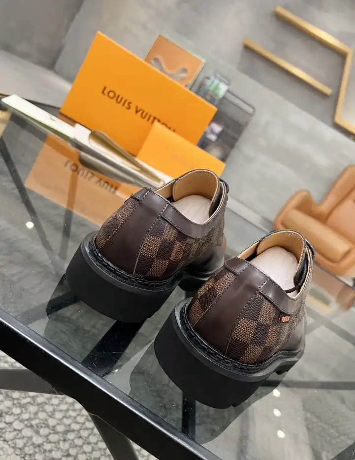 hype LV Leather Shoes