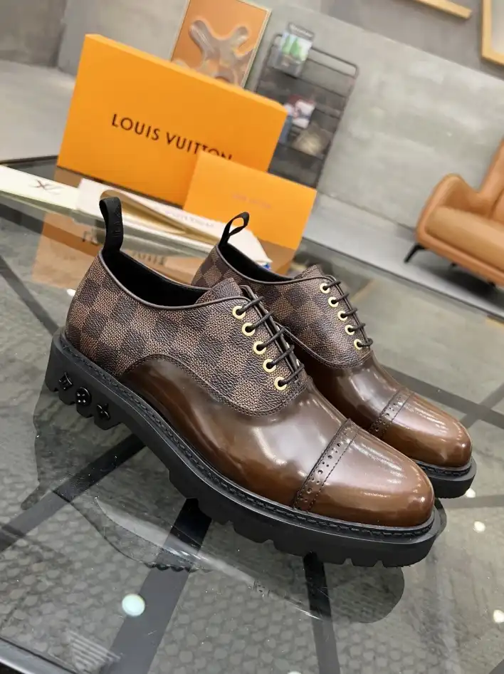 hype LV Leather Shoes