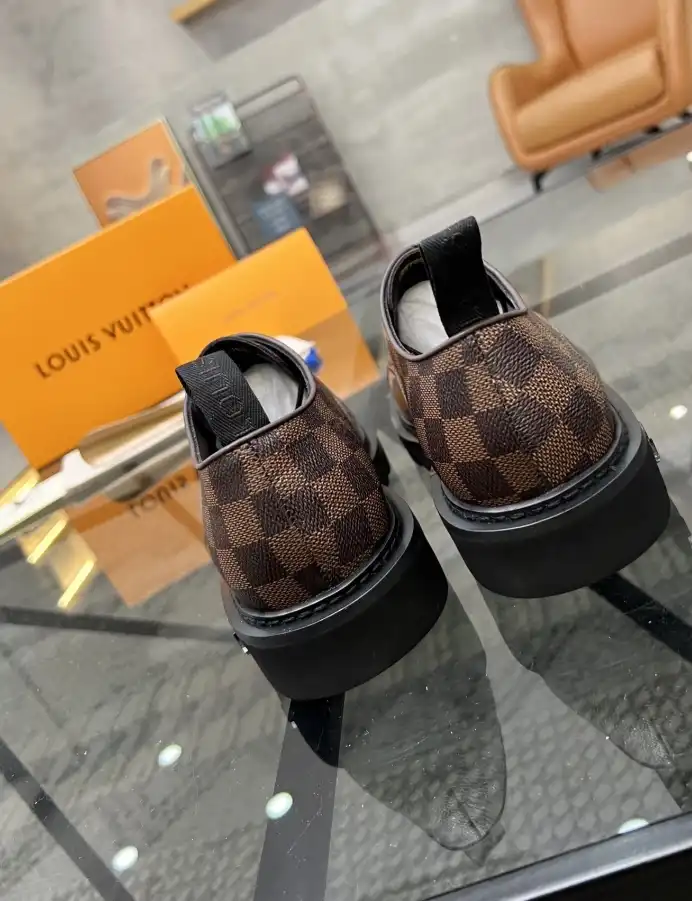 hype LV Leather Shoes