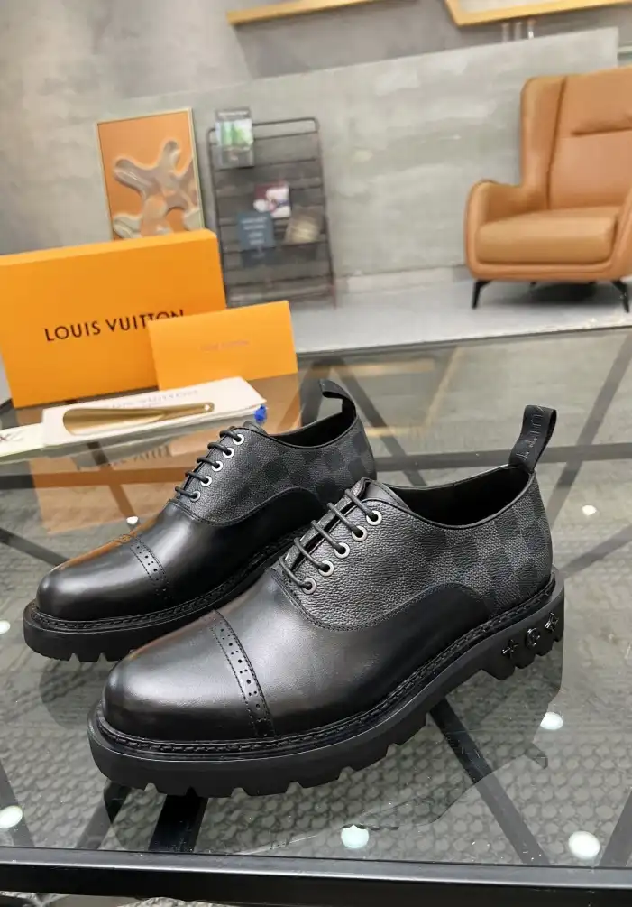 hype LV Leather Shoes