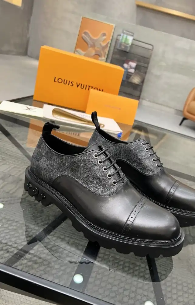 hype LV Leather Shoes