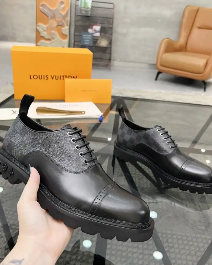 hype LV Leather Shoes